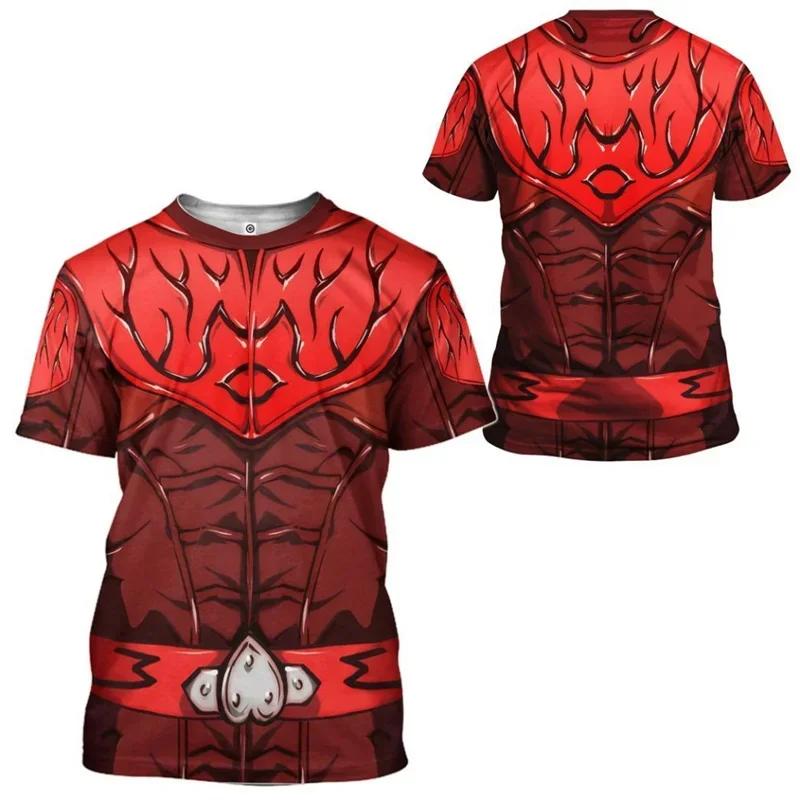 Japanese Anime Kamen Rider Whirlwind 3D Printed T-Shirts Men's And Women's Cosplay T Shirt Summer Street Fashion Sports Tops