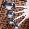 Steel Stylish Stainless Measuring Spoons Set For Baking Cooking And Easy Ingredient Measurement