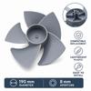 Strong Replacement Fan Blade Blade Design Air Circulator Blade for Midea GAF20CA FGA20VB