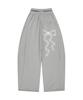 ILLIGO Lace Ribbon Sweatpants Melange