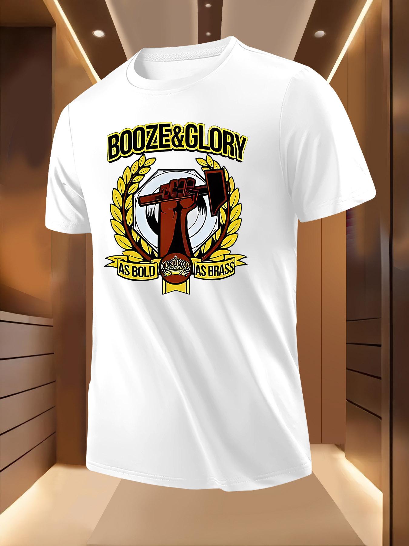 Boxing Glove and Crown Graphic Tshirt Graphic Tshirt - Br... S