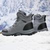 Snow Boots Man Platform Boots Non-slip Men Winter Shoes Plush Warm Ankle Boots Waterproof Comfortable Male Boot Big Size 48