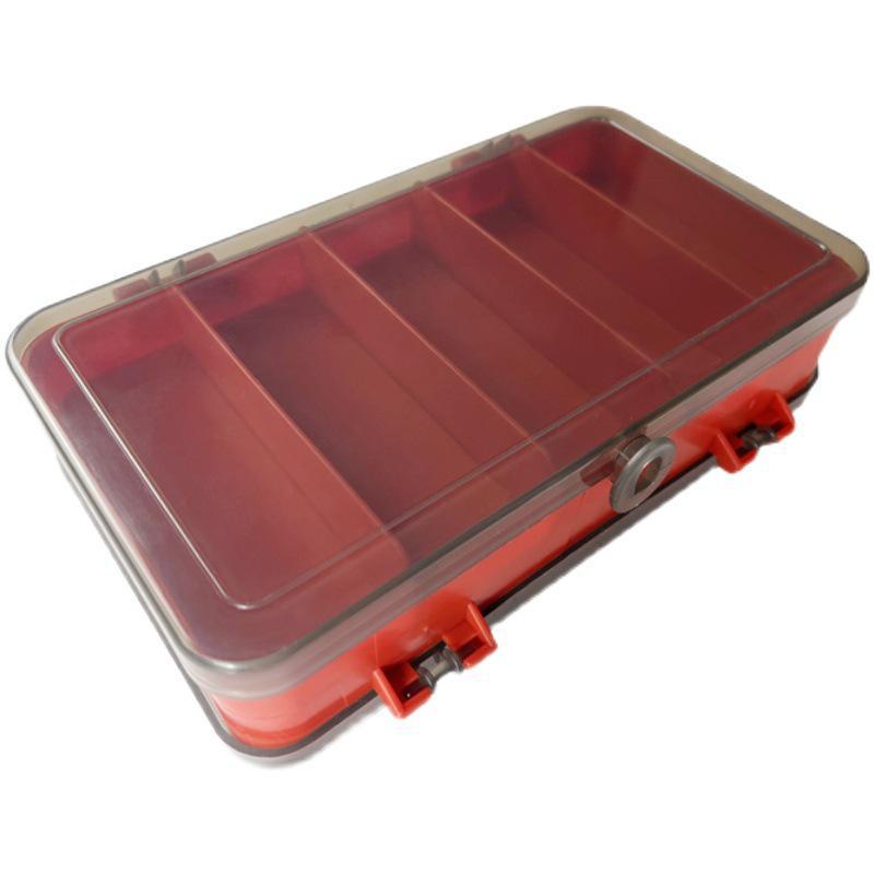 Double-sided Lure Box for Storing Small Accessories, Fake Bait, and Fishing Tools. Perfect for Outdoor Use.