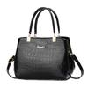 New Trendy Simple Crocodile Pattern Women Handbag Elegant All-match Portable Shoulder Crossbody Daily Handbag