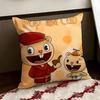 Anime HHappy Tree FFriends Kissenbezug Wendbar Weich Langlebig Kissenhülle Zuhause Auto Mehrzweck für täglichen Komfort