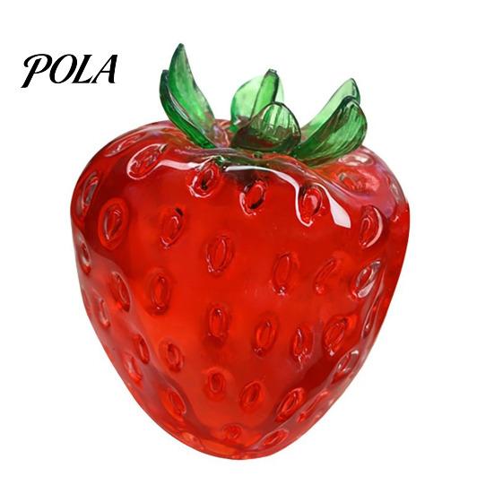 Red Strawberry Sensory Toy Clear Stress Ball Toy, Giant Pink Squeeze for Relieve Stress, Fake Fruit Fidget Relaxation Hand