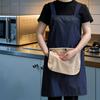 Stain-proof Kitchen Cooking Apron X-Back Waiter Sleeveless Apron  Restaurant Use