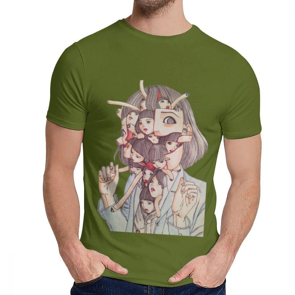 Shintaro Kago Tomie Japanese Junji Ito T Shirt Casual O Neck Anime Unisex Pure Cotton Us