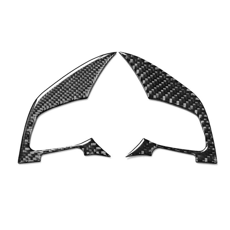 Black Car Interior Decoration Protection Carbon Fiber Sticker For Volkswagen VW Golf 7 MK 72014-2019 Auto Styling Accessories