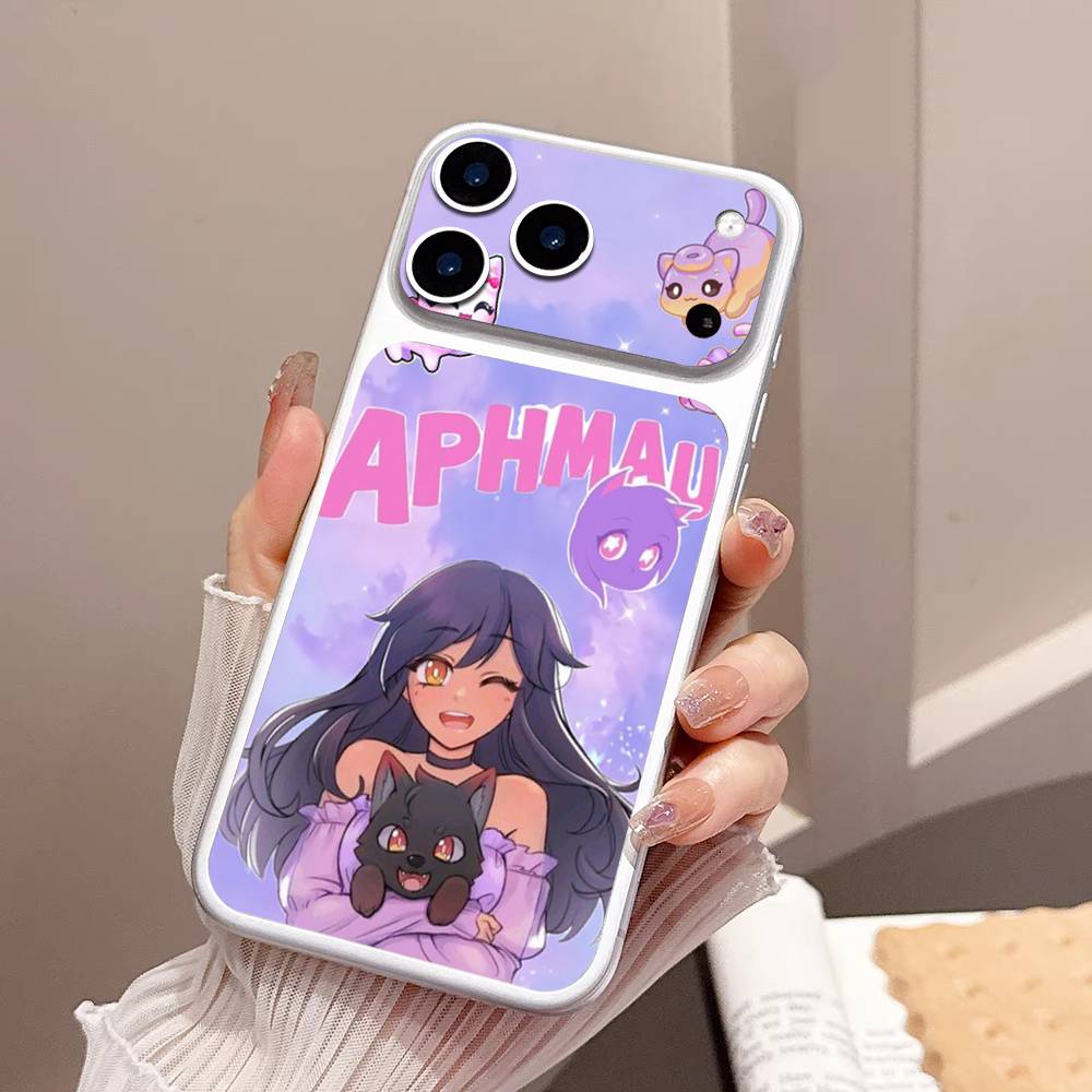 Aphmau Cute Girl Funny For Apple IPhone 17 Pro 17 Pro Max Back Cover Decal Wrap Skin Colorful Rear Protective Sticker Film