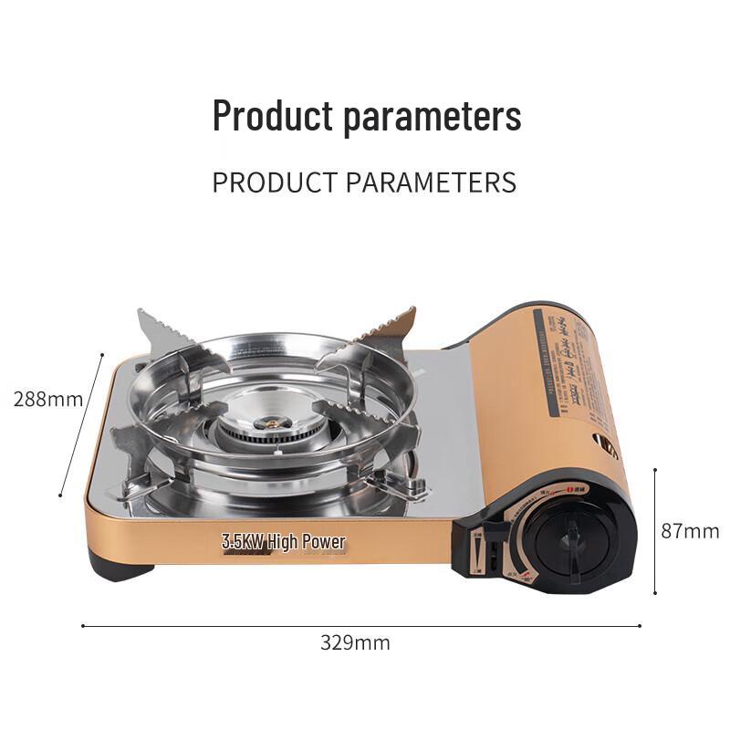 Maixian Portable Windproof Cassette Gas Stove