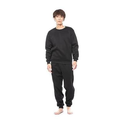 Sweatshirt, Brushed Lining, Men's, Women's, Top and Bottom Set, Autumn/winter, Room Wear, M/L/LL/3L/4L/5L, Loose Silhouette, Loungewear, Warm Pajamas