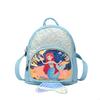 Glitter Mermaid With Small Tail Childrens Backpack Adjustable Shoulder Straps