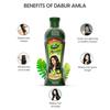 Dabur Amla Hair Oil 275ml Pack | Nourishing Herbal Oil For Strong Thick Hair, Scalp Care, Growth Support And Natural Shine