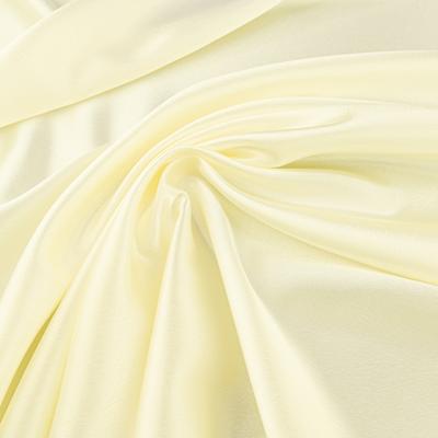 Satin Crepe Fabric, Vanilla Color