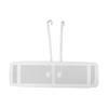 Wall Mounted Air Deflector For Air Conditioning With Adjustable Retractable Baffle To Reduce Direct Cold Air Exposure