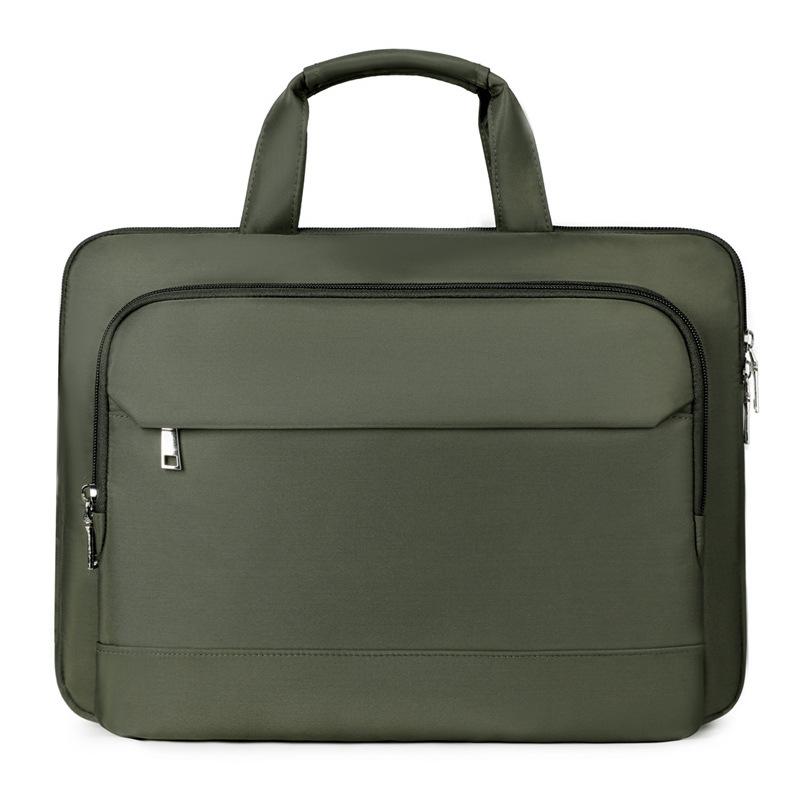 TS JYL laptop bag,Simple Laptop Handbag 13 14 Inch Oxford Cloth Document Bag Lightweight