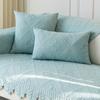 Luxury Sofa Cushion for Living Room Cotton Non-slip Jacquard Sofa Towel Couch Cover L Corner Sofa Seat Pad Home Protection Cover