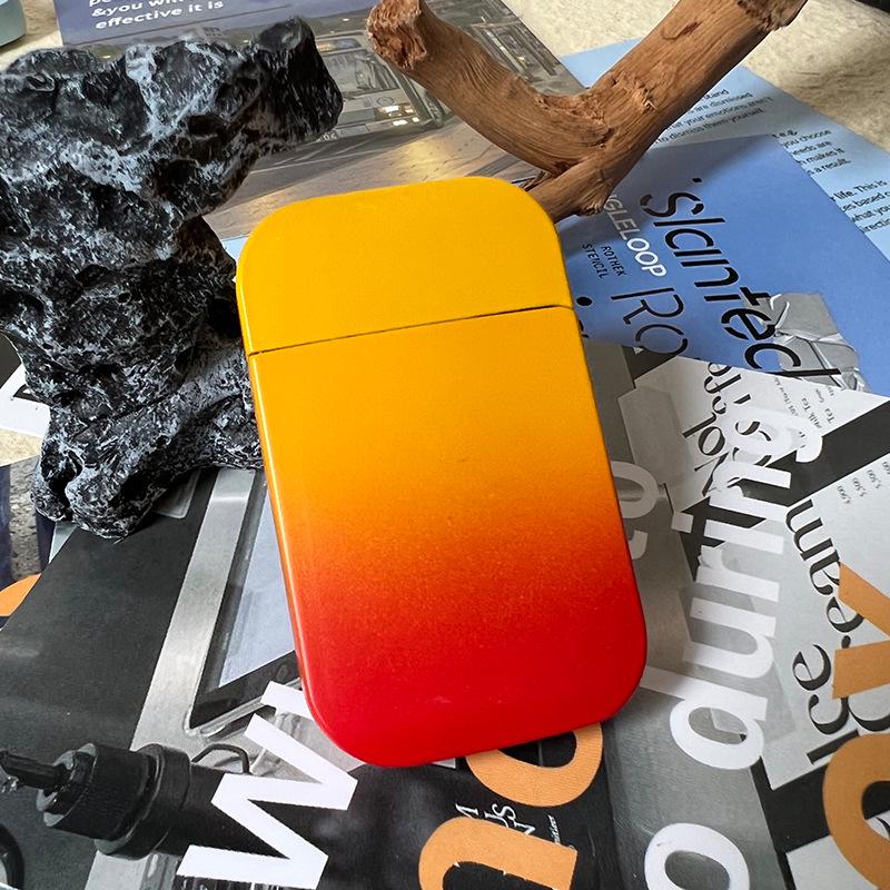 Gradient Solid Color Inflatable Lighter: Creative, Trendy, Personalized Design for Logo Customization
