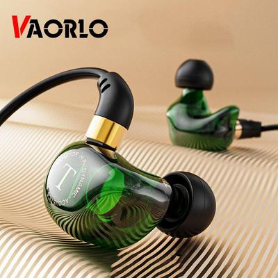 VAORLO Căști Super Bass de 3,5 mm Microfon HD IPX7 Căști rezistente la apă Anulare zgomot Căști de purtare confortabilă