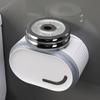 Toilet Storage Mengni Paper Waterproof Punchfree Bathroom Organizer Loadbearing Toilet Paper Holder Home Bathroom Accessories
