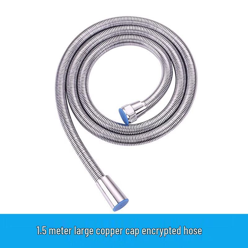 

Shower Hose with Large Copper Cap