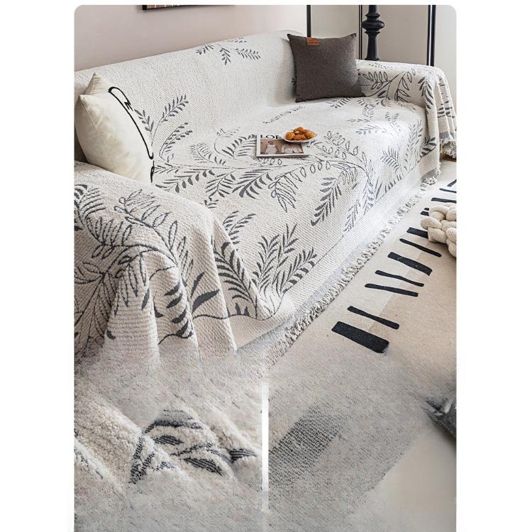 Sofa Cover Towel Winter Thickened Fleece Sofa Cover Anti-Scratching Sofa Cushion Autumn and Winter