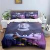 Set de așternuturi de modă cu imprimeu Fotbalist M-Messi R-Ronaldo Huse de pilotă Plapumă Pat Tineri Copii Fete Băieți Cadou de Lux