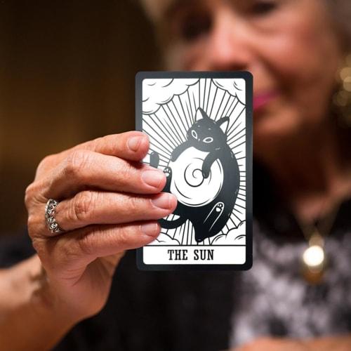 Tarot Deck, Kitten Tarot Deck, Tarot Fortune Telling, Board Game Cards, Divination Tools Kit, Standard Tarot Cards, English Tarot Decks, Complete Taro