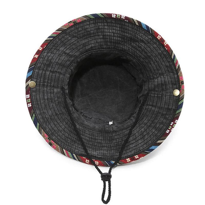 Fisherman Hat For Spring And Summer, Suitable For Outdoor Use Activities Like Hiking And Fishing Vintage-Style Vintage Washed