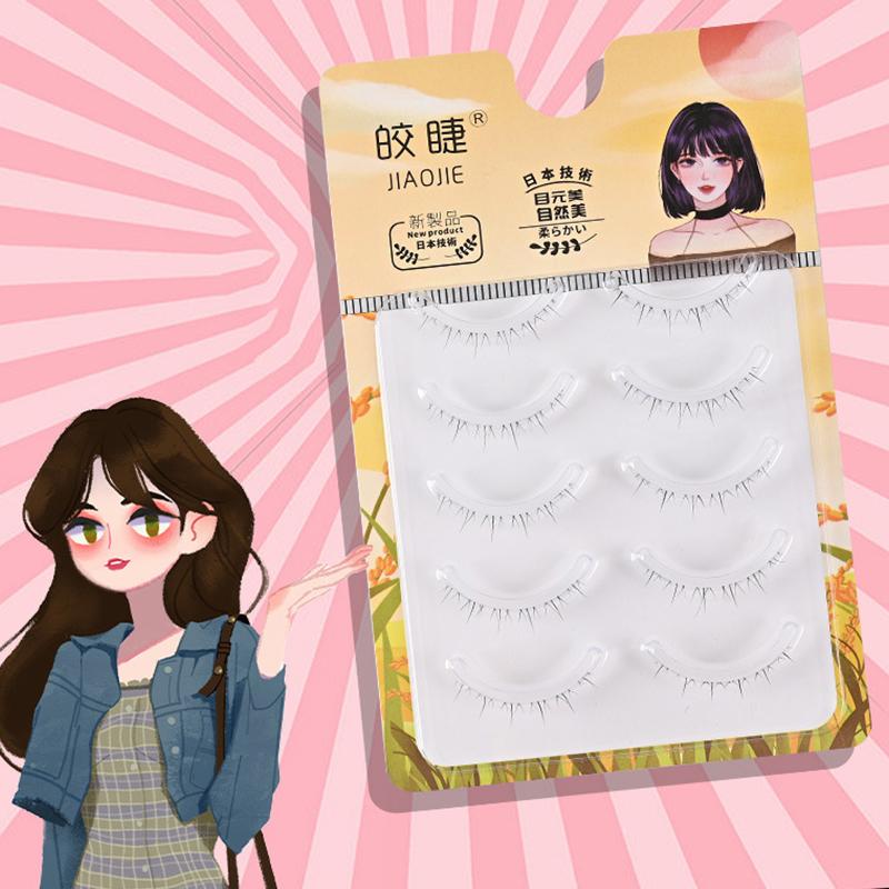 

Fake Eyelashes 3D Lightweight, Natural And Comfortable Transparent Tape For Daily Use, Fluffy And Soft Eyelashes