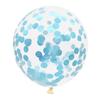 10pcs 12inch Glitter Confetti Latex Balloons Clear Transparent Ball Baby Shower Birthdy Party Wedding Decoration Air Globos