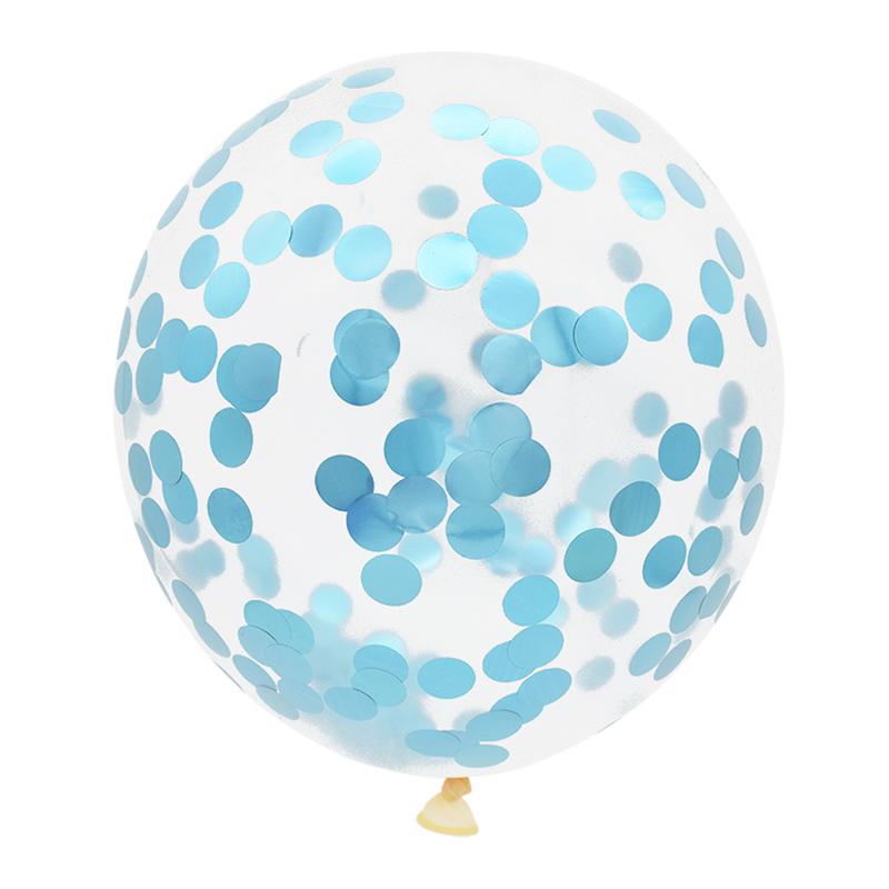 10pcs 12inch Glitter Confetti Latex Balloons Clear Transparent Ball Baby Shower Birthdy Party Wedding Decoration Air Globos
