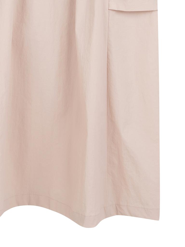 Allaeseuka Women'S Round Neck Cargo String Dress_Pag2Oo2420Lpk