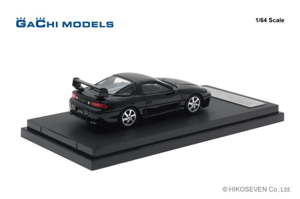 GACHI MODELS Scale Mitsubishi GTO Pyrenees Black Finished Product GM64001BK 1/64 (1998)