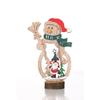 LOVEOFANTS Christmas Wooden Tabletop Decor Set