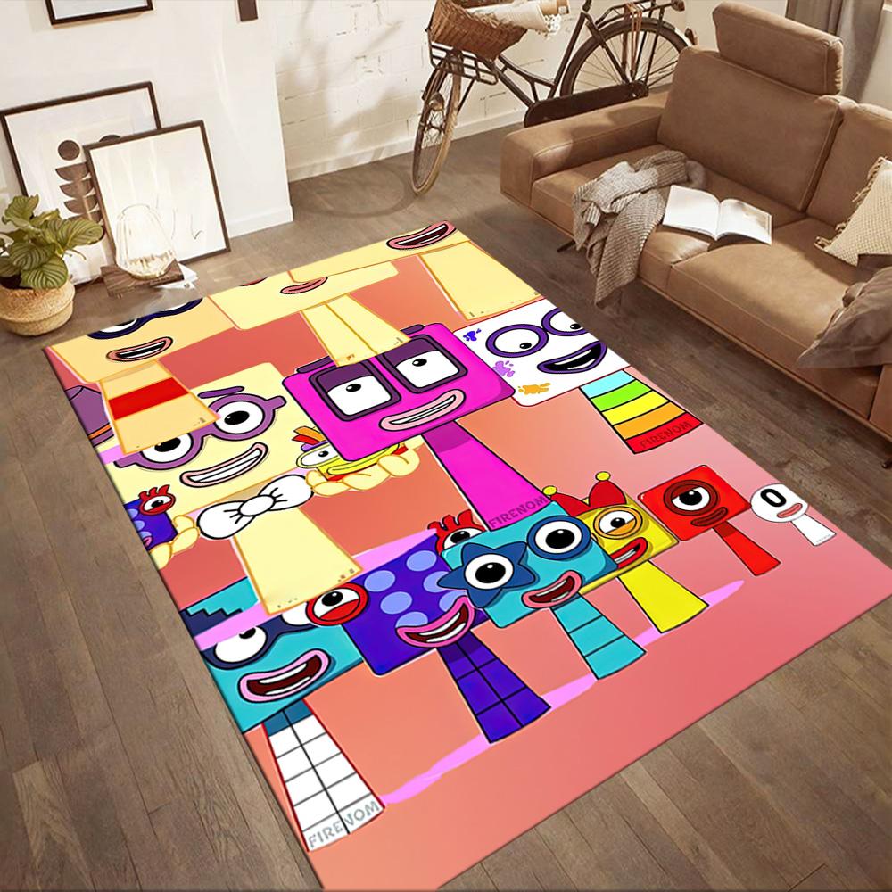 Numberblocks Carpet Design For Living Rooms Hallway Outdoor Bedrooms Antislip Carpet Office Home Decor Perfect Birthdaychristmas Gift Idea