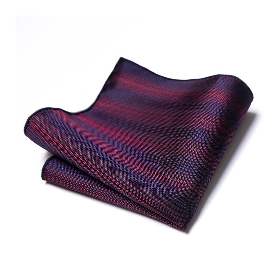 Men's Silk 1200-Needle High-Density Pocket Square