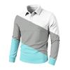 Men's Long-sleeved Collared Button-down Pocket Casual Top