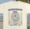Maglietta Vintage 1974 Neil Young On The Beach Maglietta Psichedelica Anni '70 S-5XL T-Shirt Unisex