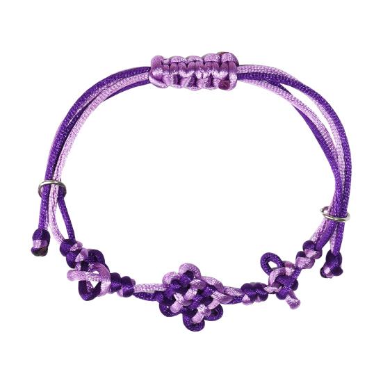 Chinese Knot Bracelet Retro Braided Bracelet Handmade Good Luck Bracelet Fashion Accessory for Men Women Daily Wear Cosplay