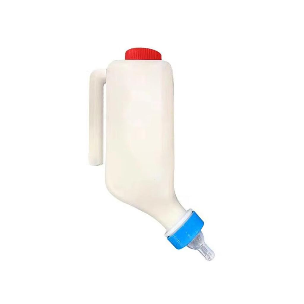 Goat Veterinary Feeding Bottle Pet Nursing Bottle with Nipple for Lambs Sheep Kittens Puppies