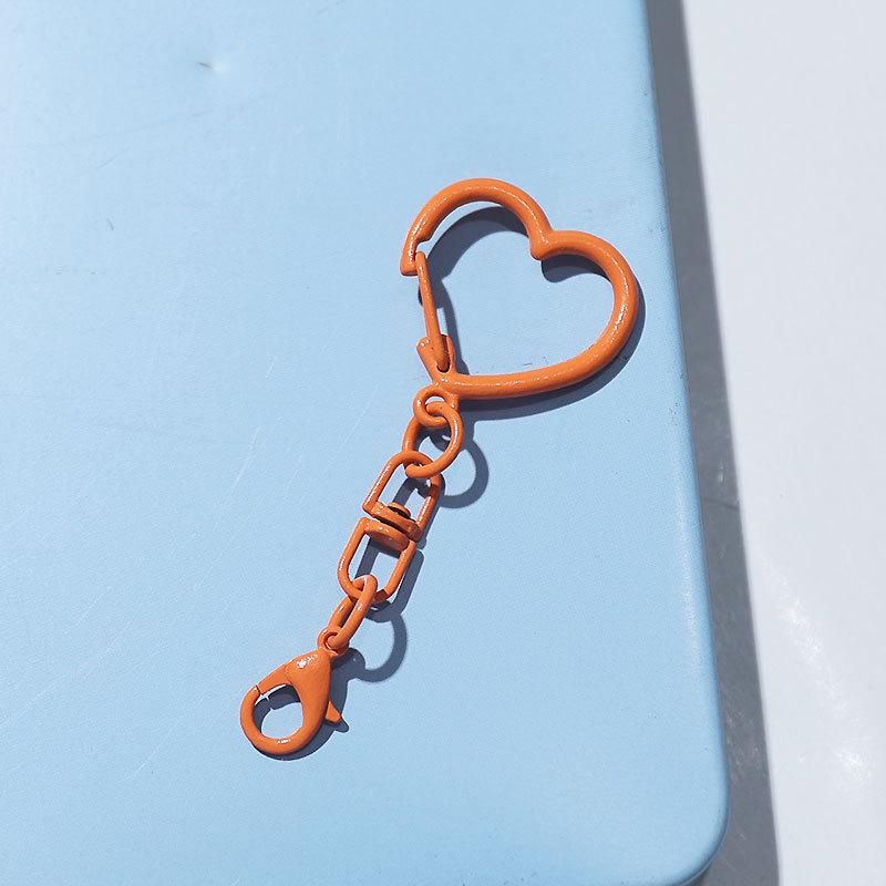 Heart Figure Eight Lobster Clasp Keychain DIY Beads Bag Pendant Accessories