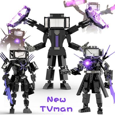 Skibidi Toileted Titan Corps VS Monitor G-Man TVman Building Blocks Set Анімаційні фігурки Моделі Іграшки для дітей Ідеї Подарунок Різдво