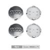 For Audi  A360/61/68/69mm Car Wheel Center Hub Cap Rim Cover Car Goods For Audi B7 B5 B6 B8 B9 8P A3 A4 A5 A6 A7 A8 TT Q3 Q5 Q7 Q8 A1 8V 8L
