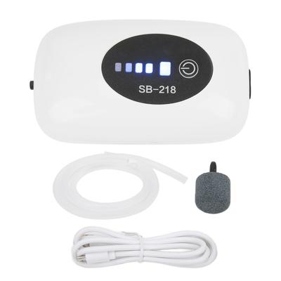 Kyslíková pumpa s USB kabelem Dobíjecí přenosná tichá vzduchová pumpa pro akvárium Venkovní rybaření