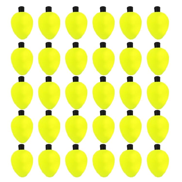 30pcs Fishing Floating Bobber Indicators Foam Strikes Indicators Float Fishing Tackle Accessories Fly Fishing Float