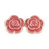1 Pair Rose Waist Tightener Pins, No-sew Pants Waist Tighteners, Detachable Metal Flower Waist Pins for for Jeans Skirts