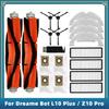 Compatible for Dreame Bot L10 Plus / Z10 Pro Robot Vacuum RLS5D Spare Parts Accessories Main Side Brush Filter Dust Bag Mop Rag