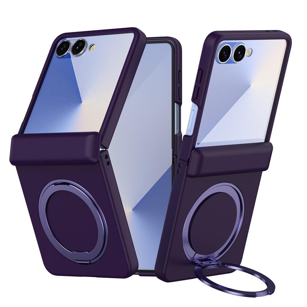 Magnetic for Magsafe with Hinge Protection & Kickstand Phone Case for Samsung Galaxy Z Flip 7 6 5 4 3 Flip7 Flip6 Flip5 Flip4 5G